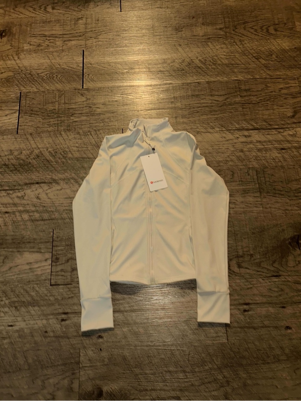 lululemon athletica Women's Cream Full-Zip Jacket